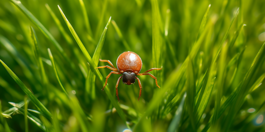 Ticks are parasites that latch themselves onto other animals